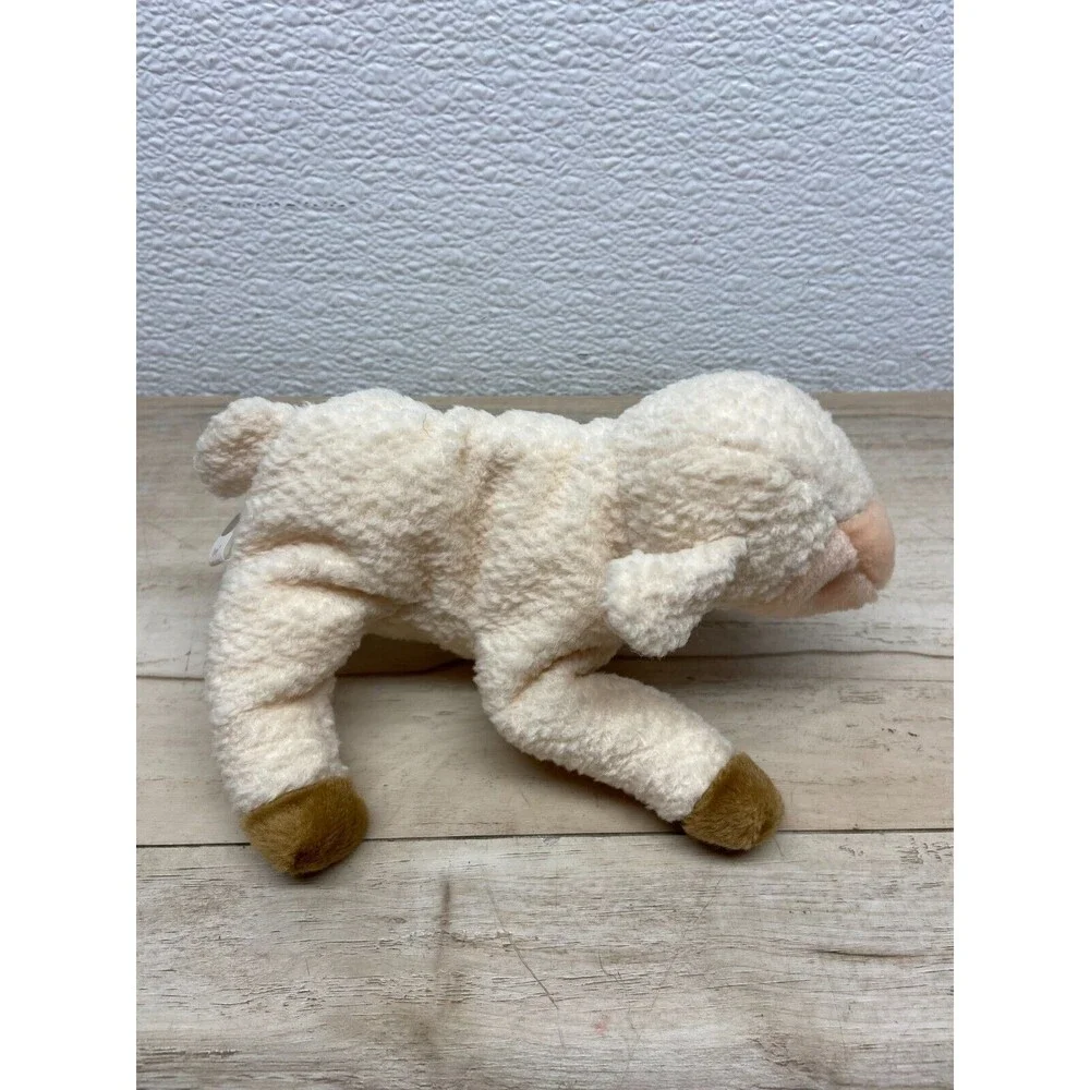 Vtg 1998 Ty Beanie BabIes Ewey The Lamb With Tag